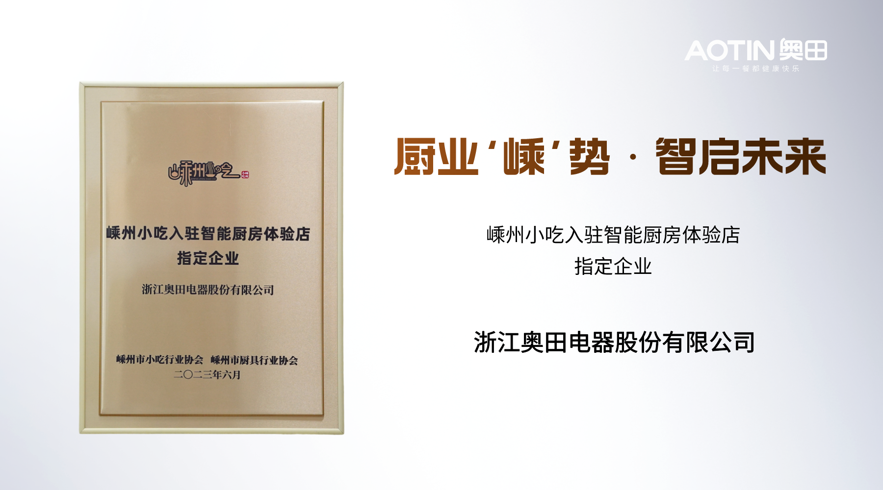 杏鑫注册电器出席中国集成智能厨房产业发展大会，共赴厨电行业新变革